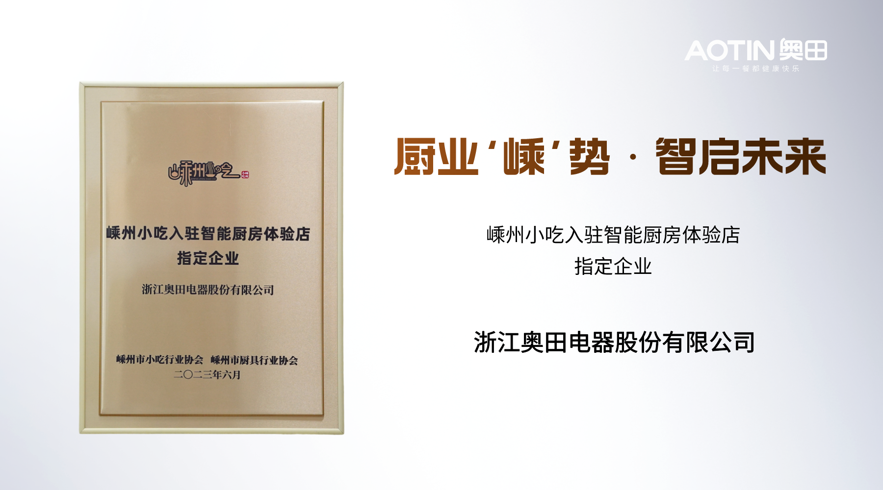 杏鑫注册电器出席中国集成智能厨房产业发展大会，共赴厨电行业新变革